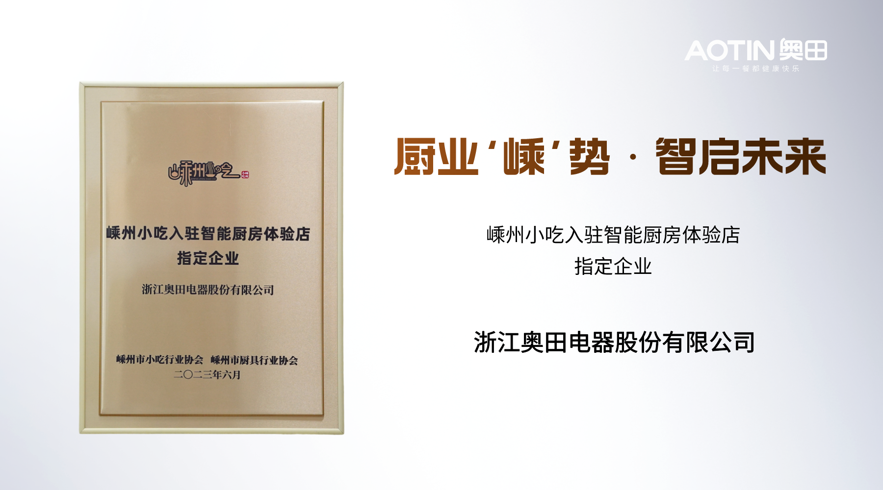 杏鑫注册电器出席中国集成智能厨房产业发展大会，共赴厨电行业新变革